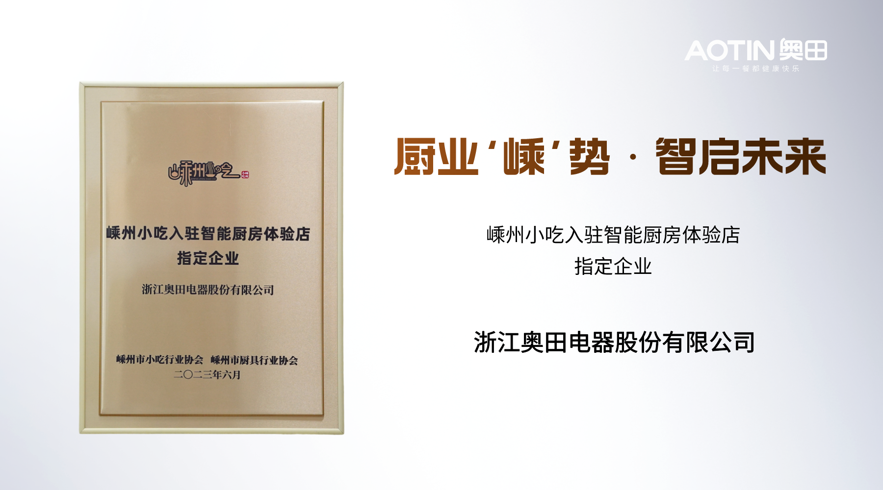 杏鑫注册电器出席中国集成智能厨房产业发展大会，共赴厨电行业新变革